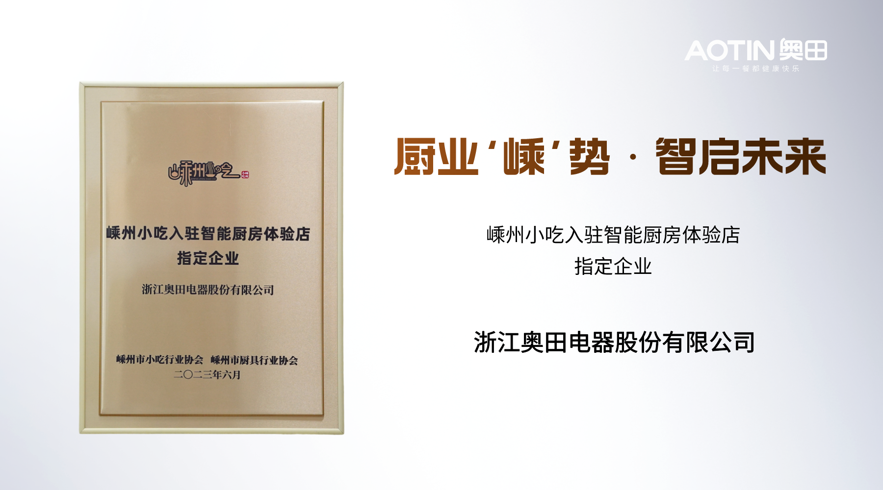 杏鑫注册电器出席中国集成智能厨房产业发展大会，共赴厨电行业新变革